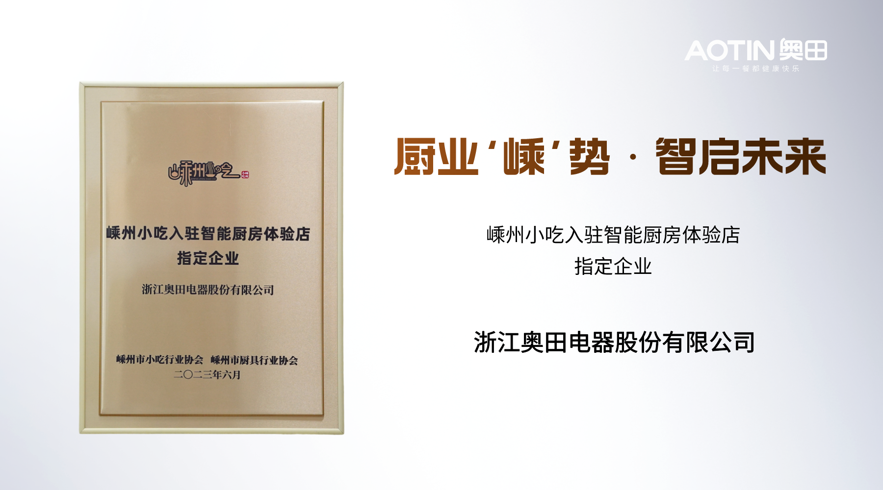 杏鑫注册电器出席中国集成智能厨房产业发展大会，共赴厨电行业新变革